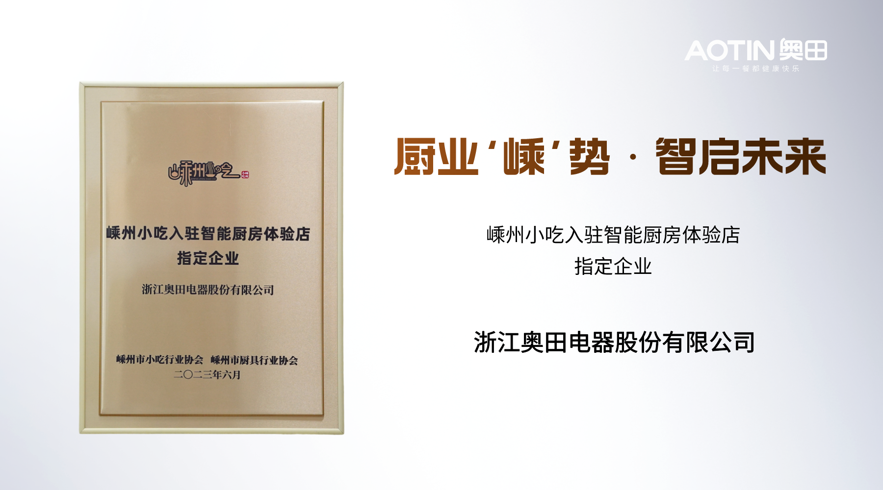 杏鑫注册电器出席中国集成智能厨房产业发展大会，共赴厨电行业新变革